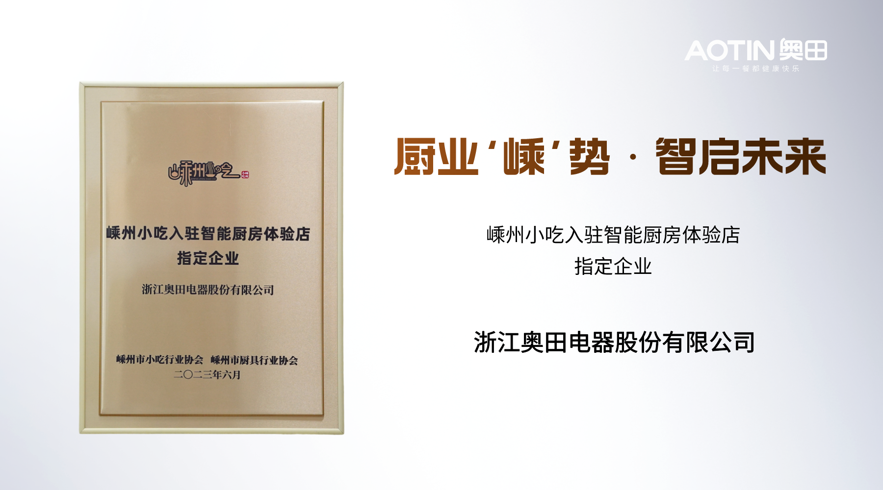 杏鑫注册电器出席中国集成智能厨房产业发展大会，共赴厨电行业新变革